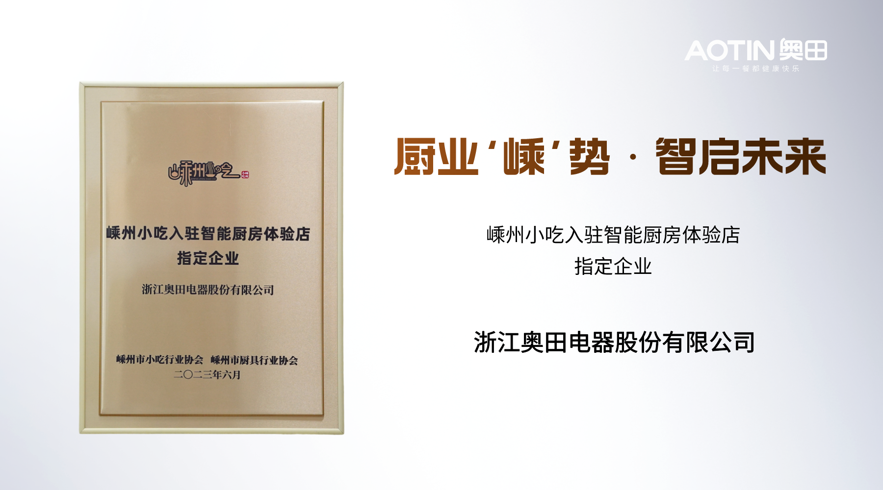 杏鑫注册电器出席中国集成智能厨房产业发展大会，共赴厨电行业新变革